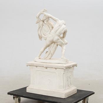 Johan Peter Molin, after, "Belt buckle" Gustavsberg parian around 1900.