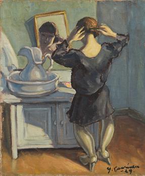 Yrjö Saarinen,"I gästgiveri".