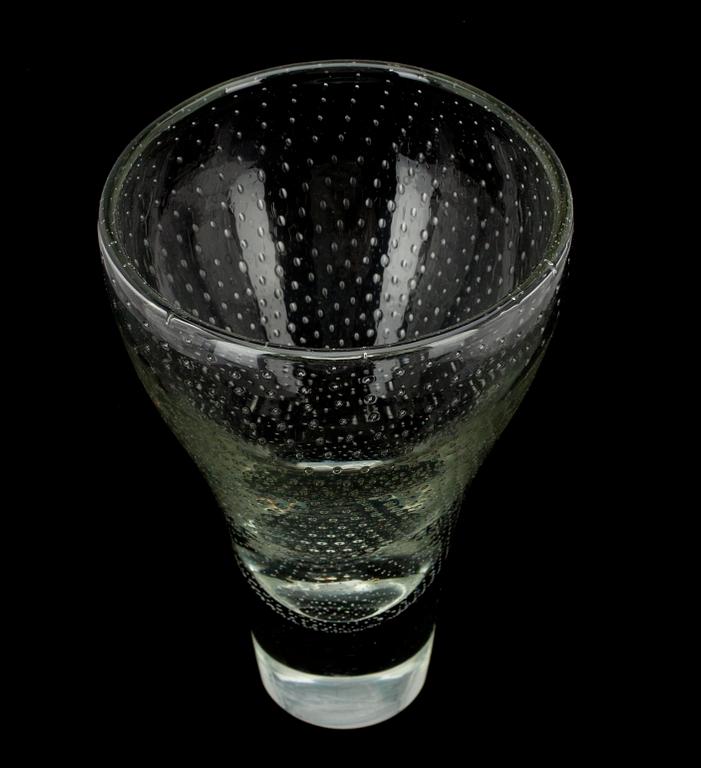 VAS, glas, Gunnel Nyman, signerad G. Nyman, Nuutajärvi Notsjö -57.