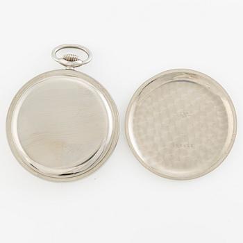 International Watch Co, pocket watch, "steel case", 50 mm.