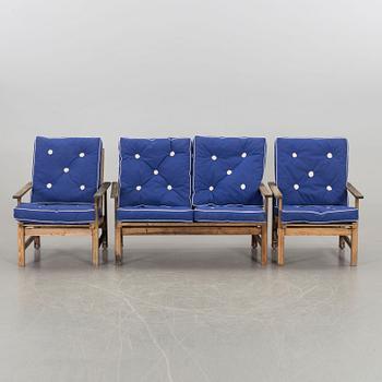 Four pieces of garden furniture by Elsa Stackelberg for Fri Form,