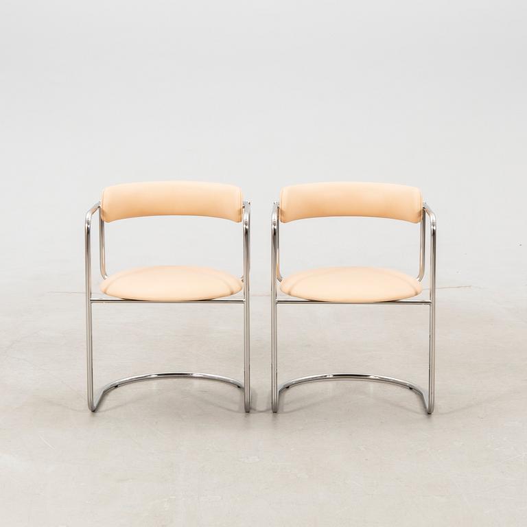 Ida Linea Hildebrand dining chairs, a pair from the FF series for Friends & Founders, 2018.