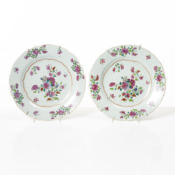 Parti porslin, 5 delar, kina, 1700-1900-tal.