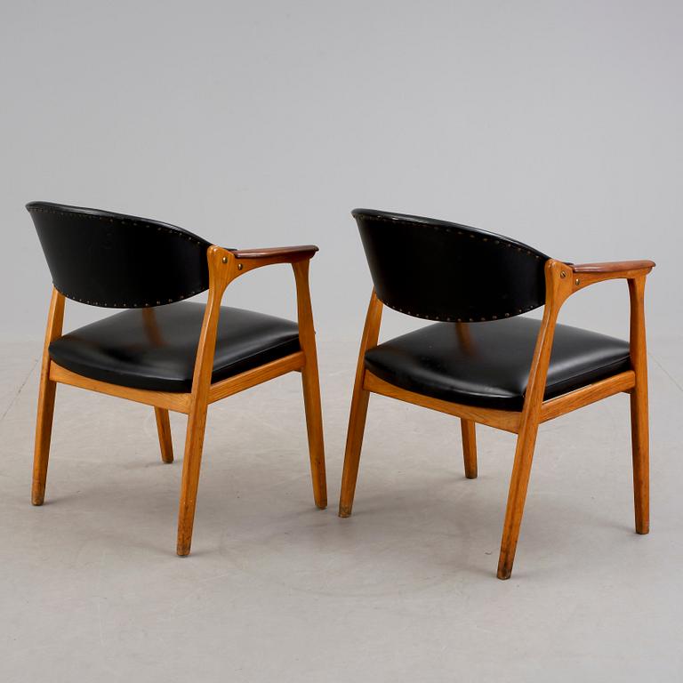 KARMSTOLAR, 2 st, 1950/60.