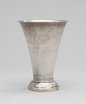 BÄGARE, silver. Erik Ernander, Uppsala 1793.