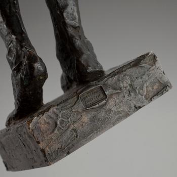CURT THORSJÖ, skulptur, brons, otydligt signerad, numrerad 6/8, gjutarmärkt Bisceglia Cire Perdue.