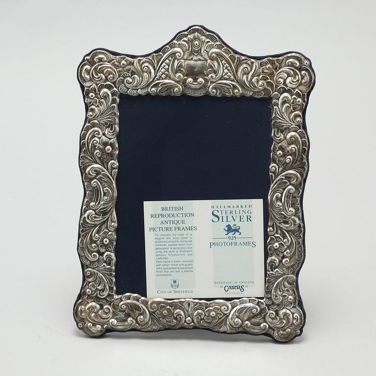 CARRS OF SHEFFIELD, fotoram, silver, 1991.