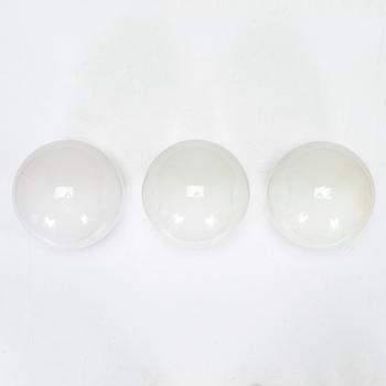 Gunilla Jung, three 1930's '1011' ceiling lights for Stockmann Orno.