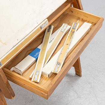 An architect's drawing table, 20th Century.