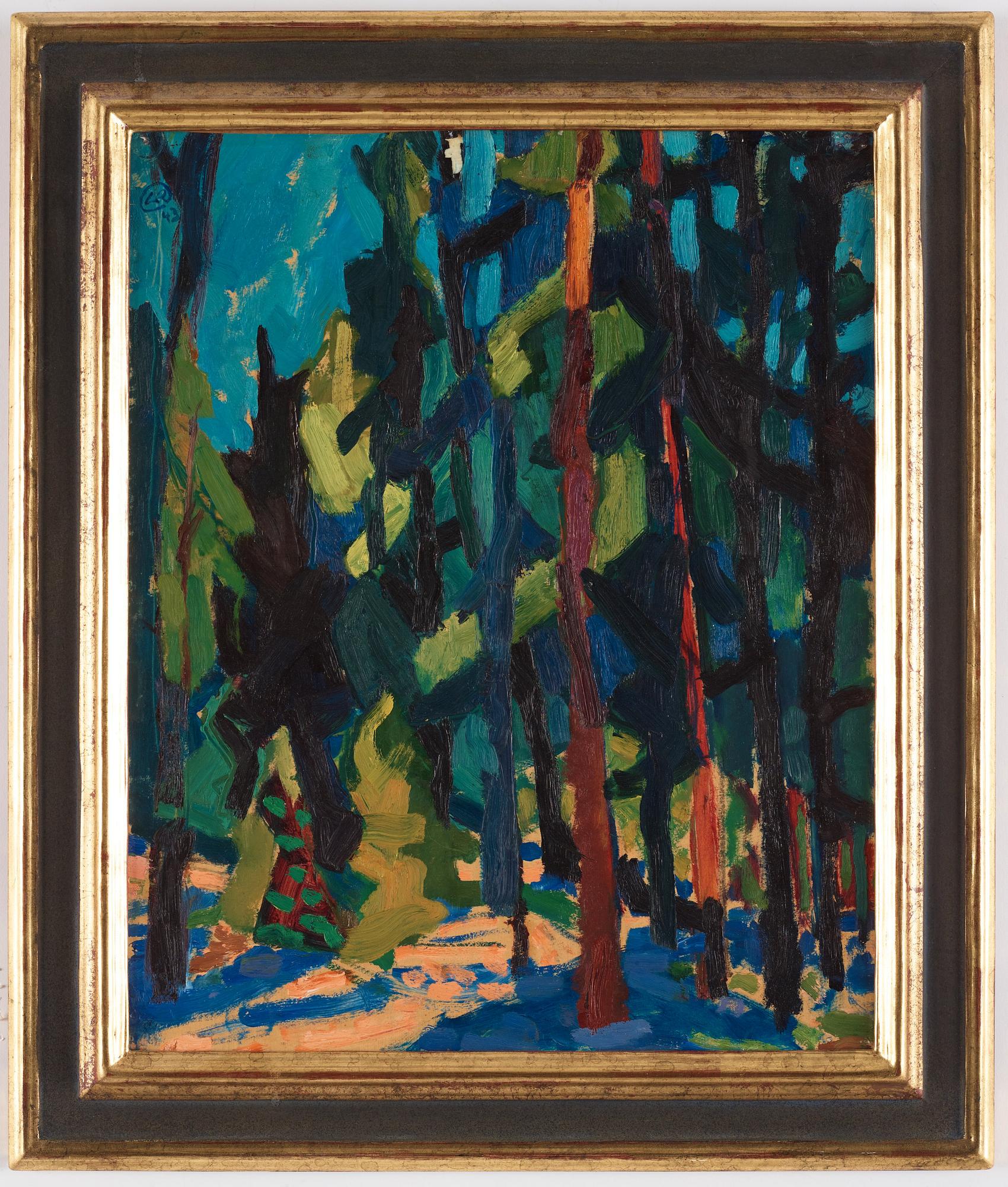 Lennart Rodhe, Forest landscape.