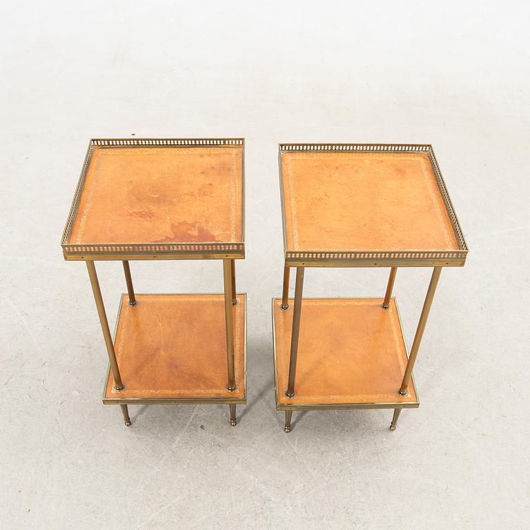 Sidobord, ett par, 1900-talets andra hälft.