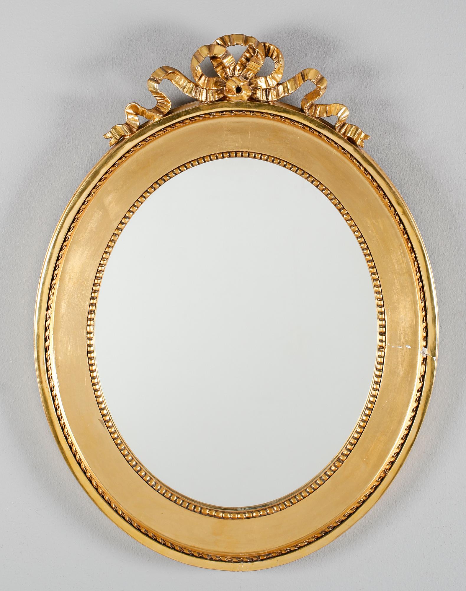 SPEGEL, gustaviansk stil, omkring år 1900.