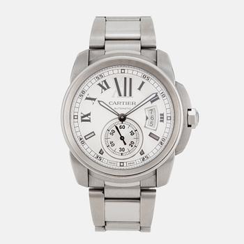 108. CARTIER, Calibre de Cartier, wristwatch, 42 mm,