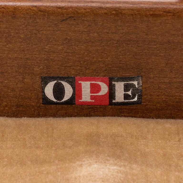 KERSTIN HÖRLIN-HOLMQUIST, fåtöljer, ett par, "Skrindan", OPE, 1900-talets andra hälft.