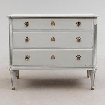 BYRÅ, gustaviansk stil, 1900-talets mitt.