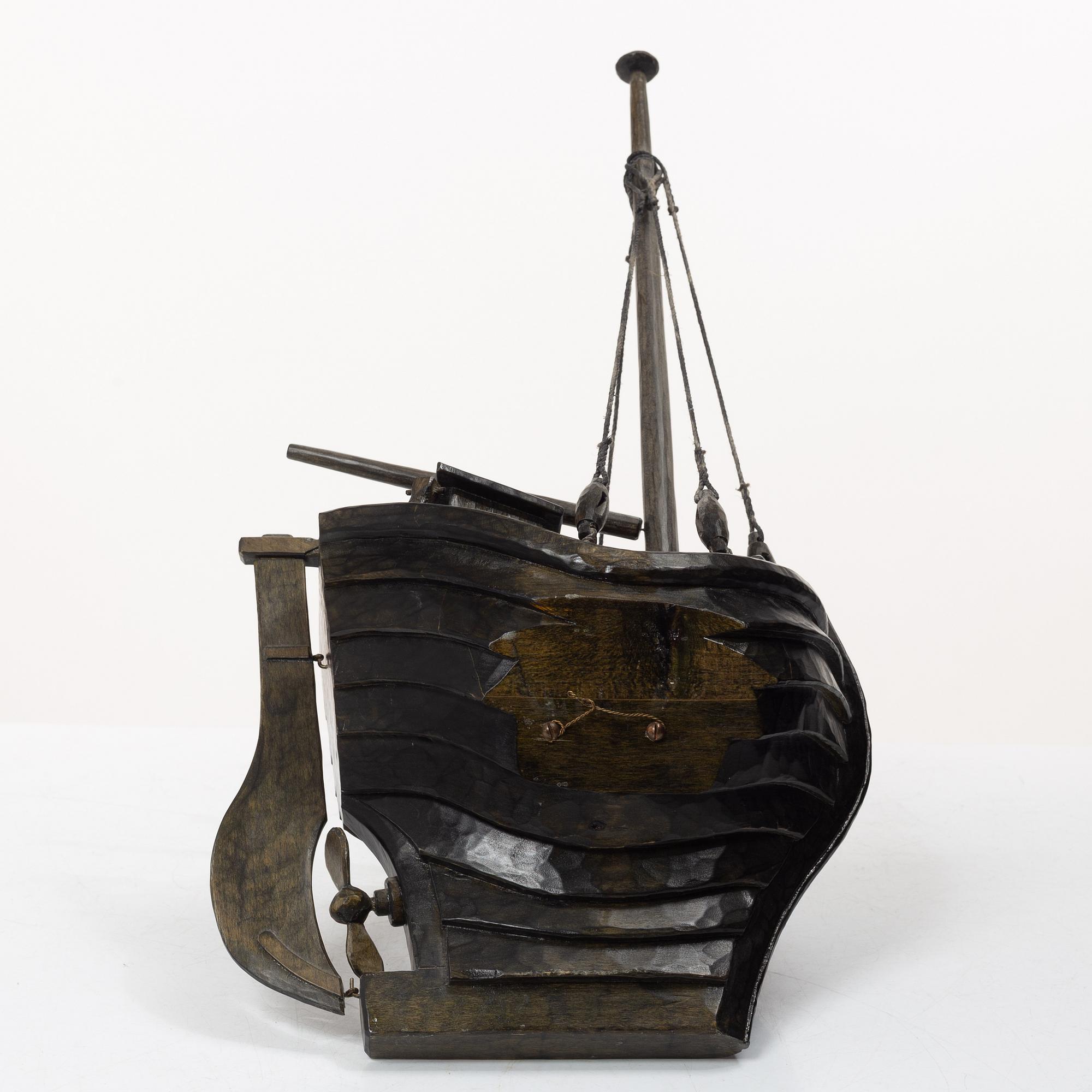 Bengt Lundin, Boat model.