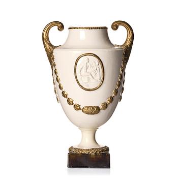 238. Urna, flintgods, Marieberg, Steens period (1769-1788).