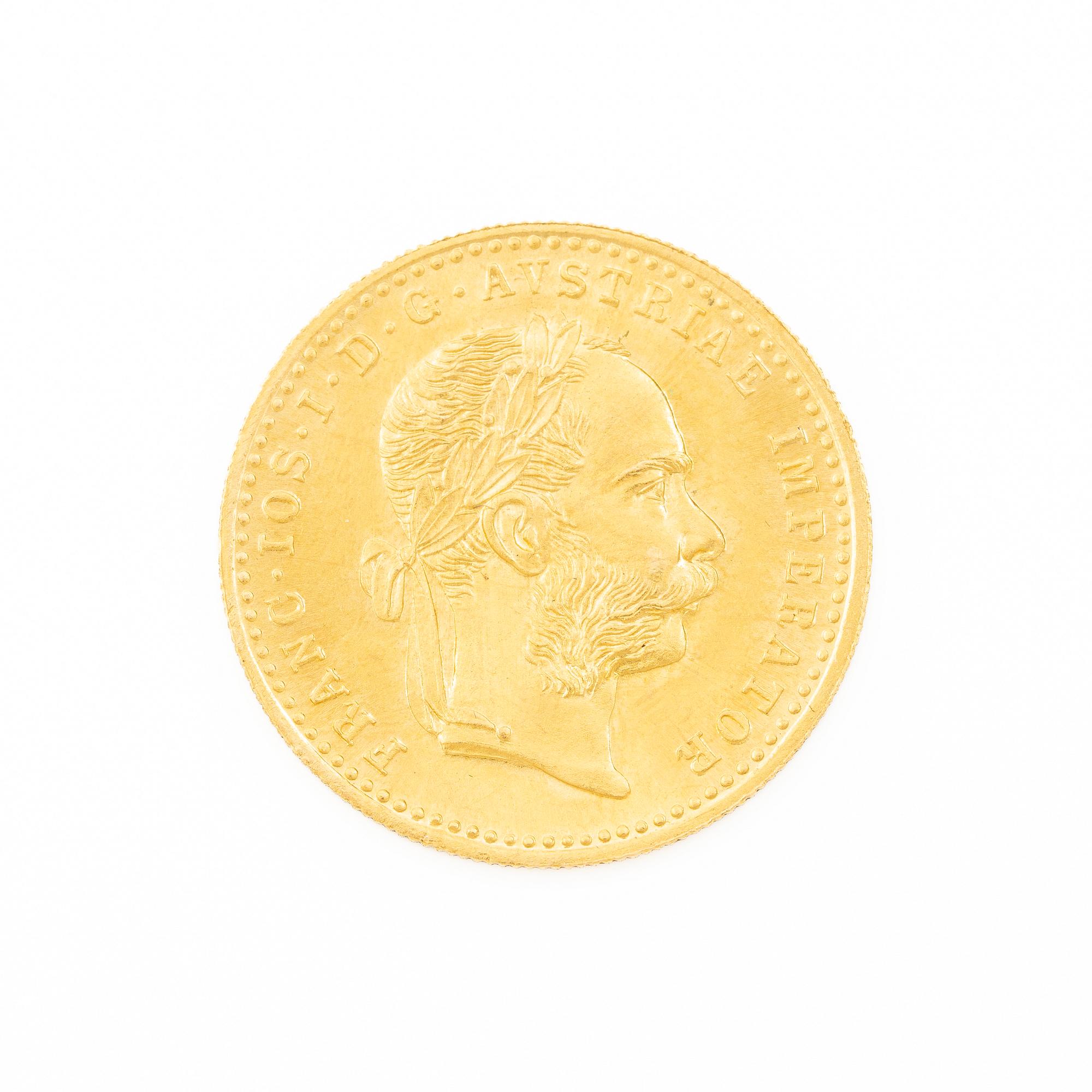 Guldmynt, Österrike-Ungern, 1 Ducat, 1915.