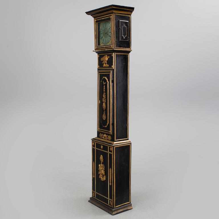 A 1700s grandfather clock.