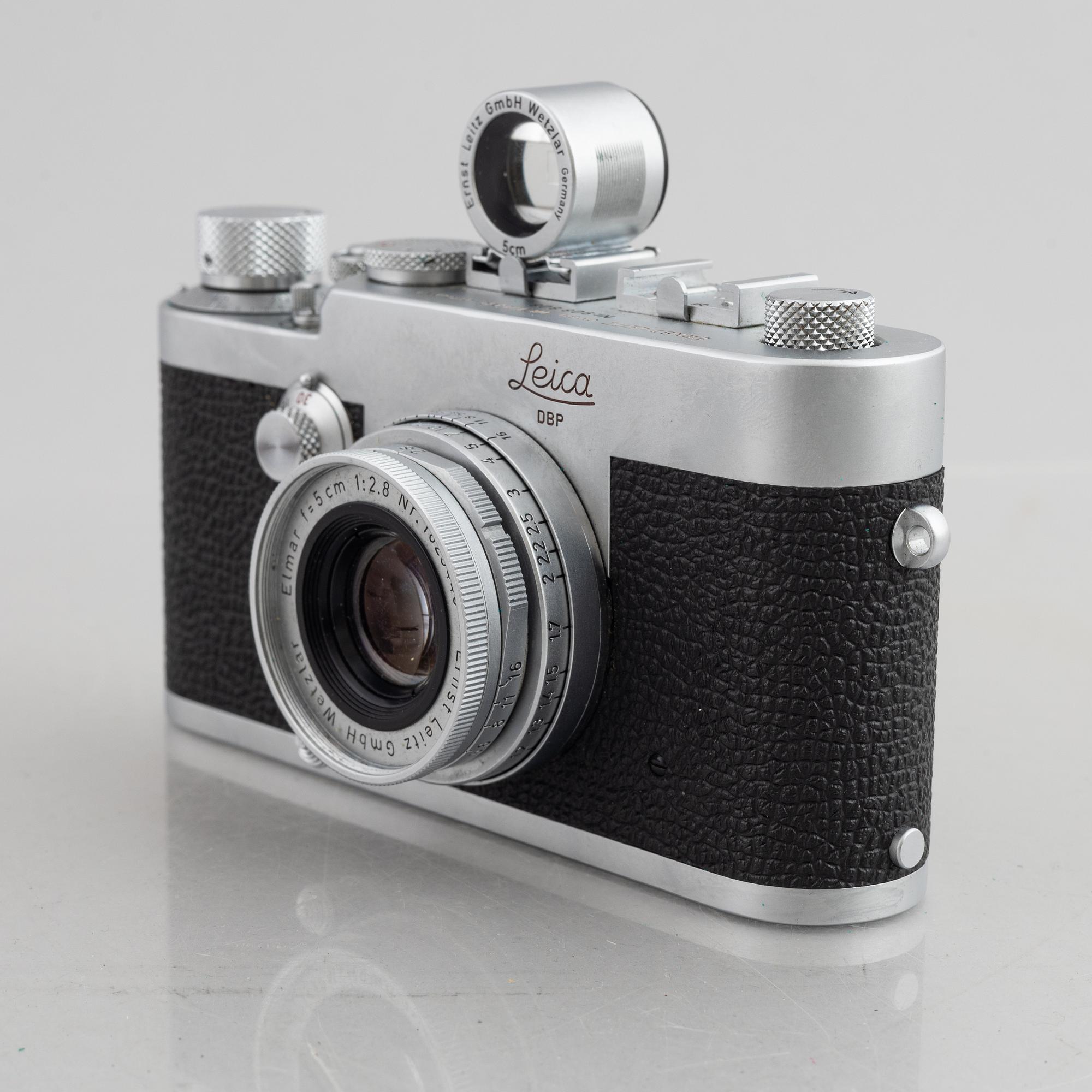 Camera, Leica, DBP, Ernst Leitz GMBH Wetzlar, second half of