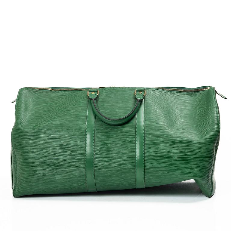 Louis Vuitton, weekend bag, "Keepall 55 Epi", 1994.