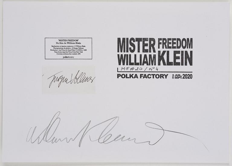 William Klein, ”Mister Freedom koffert - full set edition”, 2020.