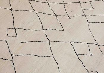 A Moroccan carpet, 263 x 167 cm.