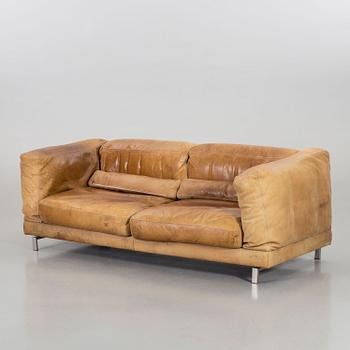 A LEAHTER SOFA, end of 20th century.