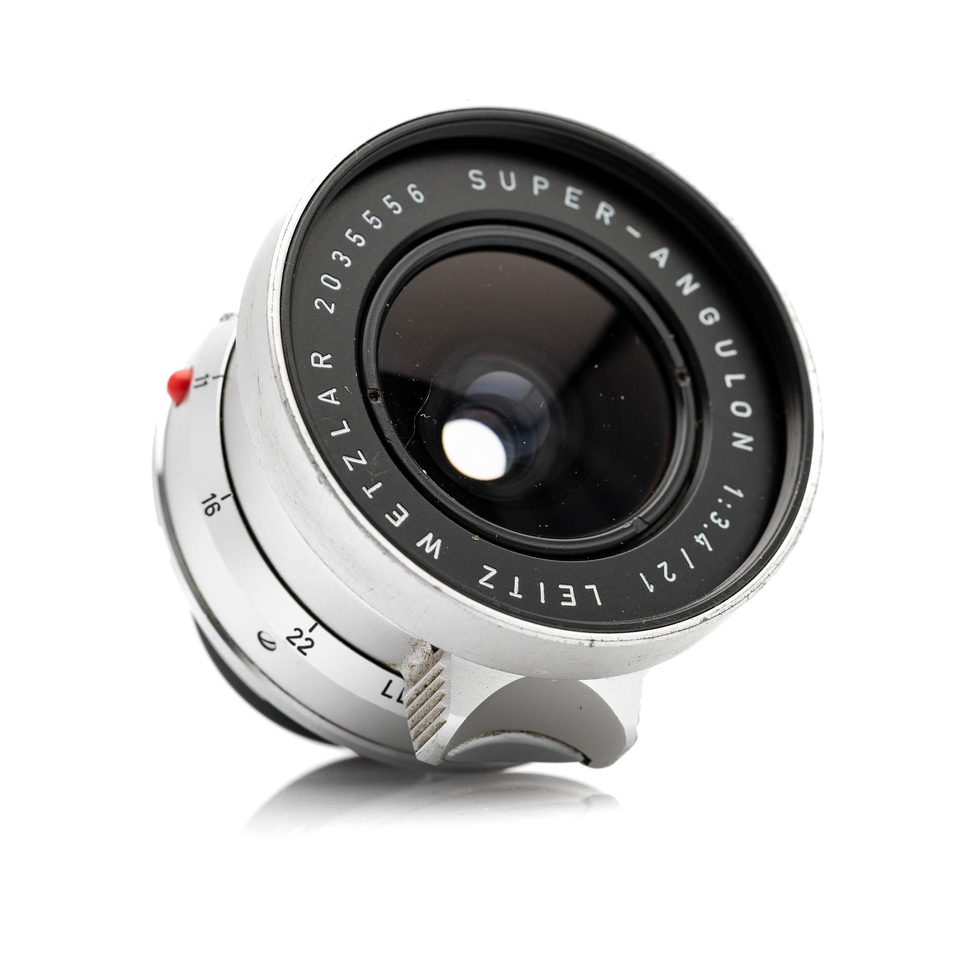 LEITZ WETZLAR SUPER-ANGULON 1:3.4/21.