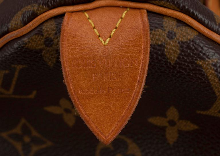 LOUIS VUITTON, VÄSKA, "Speedy 30", Louis Vuitton.