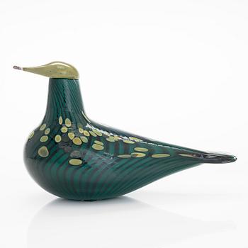 Oiva Toikka, A "Suokuovi" glass sculpture, Nuutajärvi Notsjö Pro Arte, Iittala, signed and numbered 643/3000.