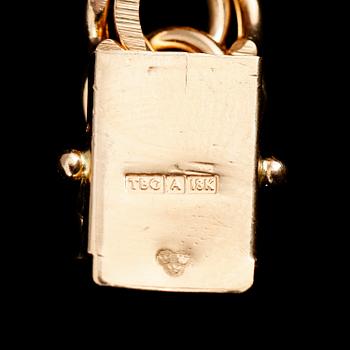 ARMBAND, 18 k guld, svenska stämplar. Vikt ca 42 g.