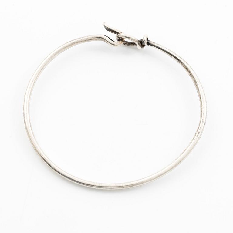 Vivianna Torun Bülow-Hübe, armring, sterlingsilver, Georg Jensen, Danmark.