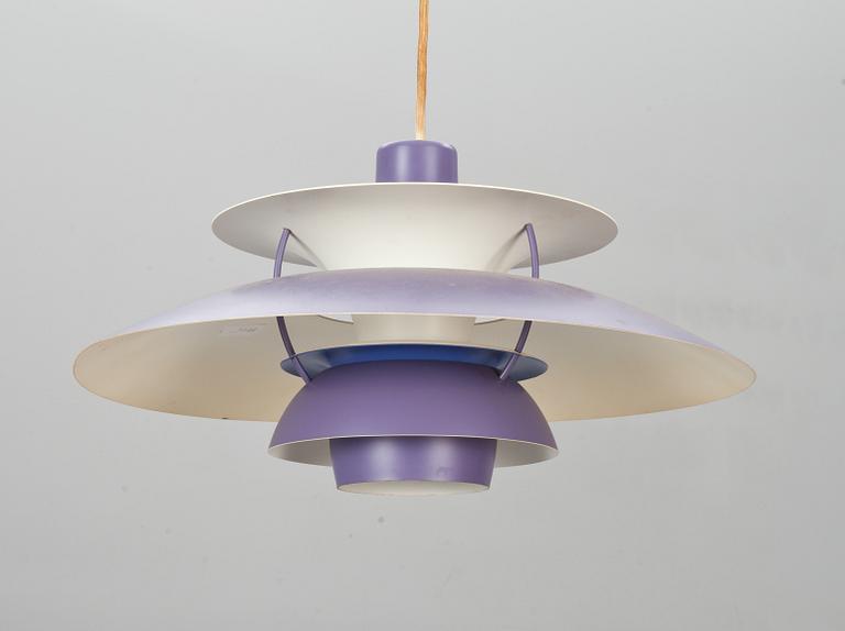 TAKLAMPA, "PH 5", Poul Henningsen för Louis Poulsen, Danmark.