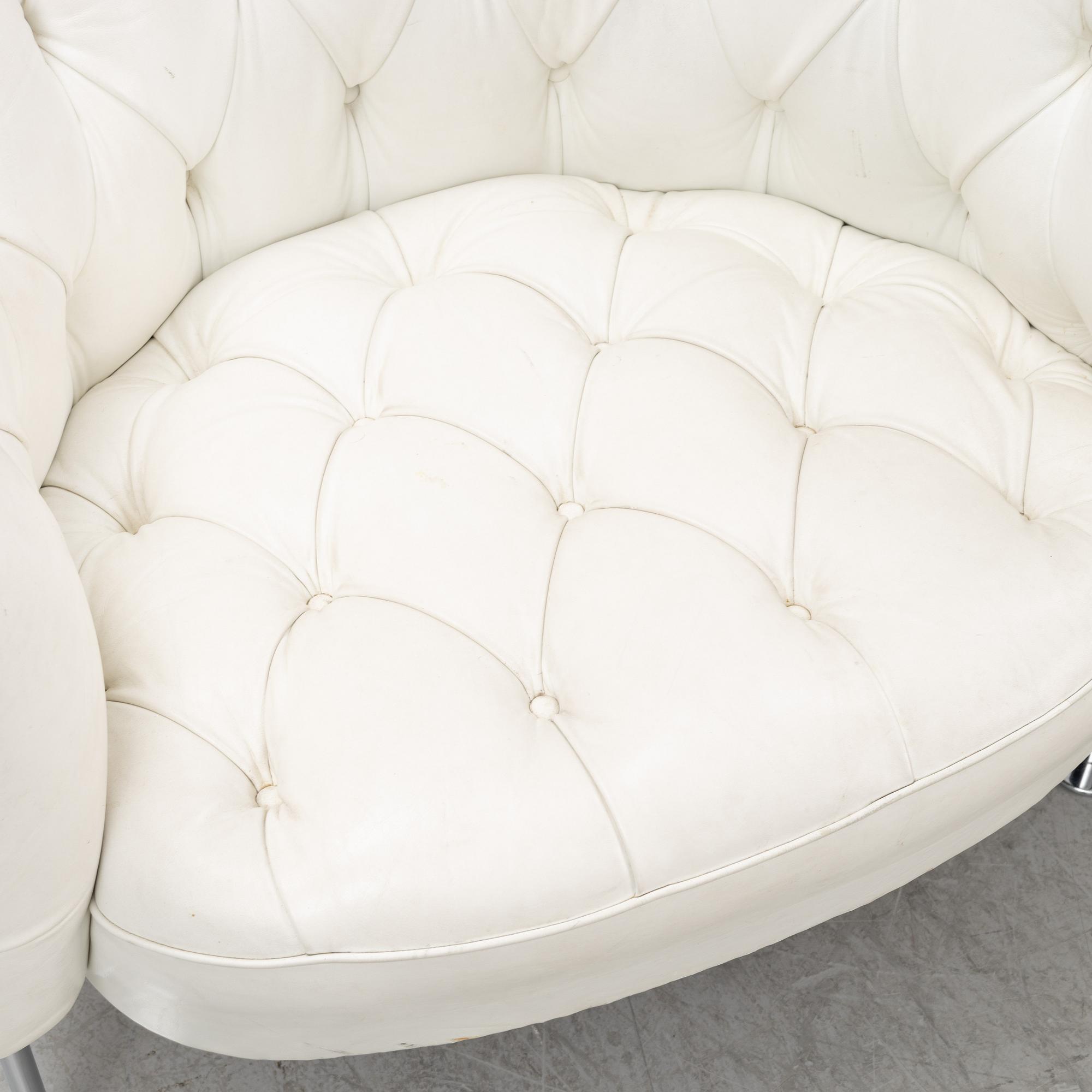 Trix & Robert Haussmann, a pair of armchairs, RH 310, De Sede, 1960s.