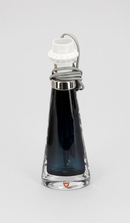 BORDSLAMPA, glas, Carl Fagerlund, Orrefors, RD 1566.