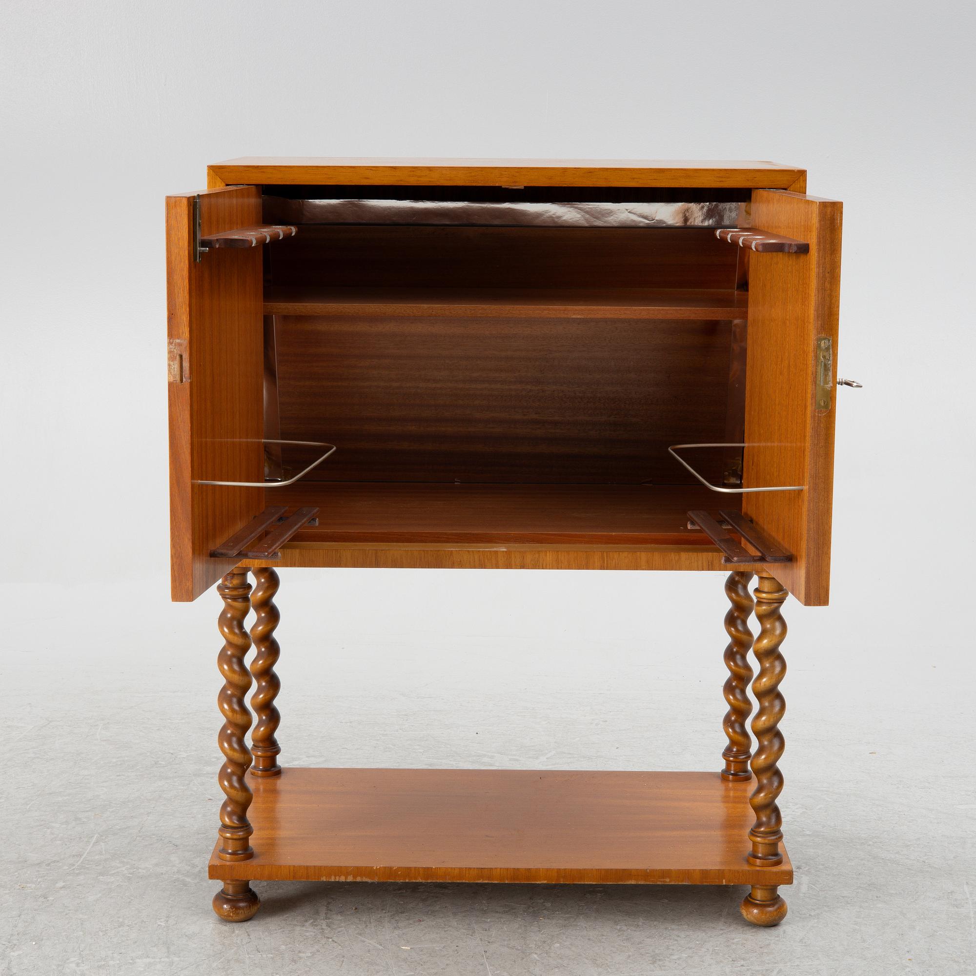 A bar cabinet, 1930s.