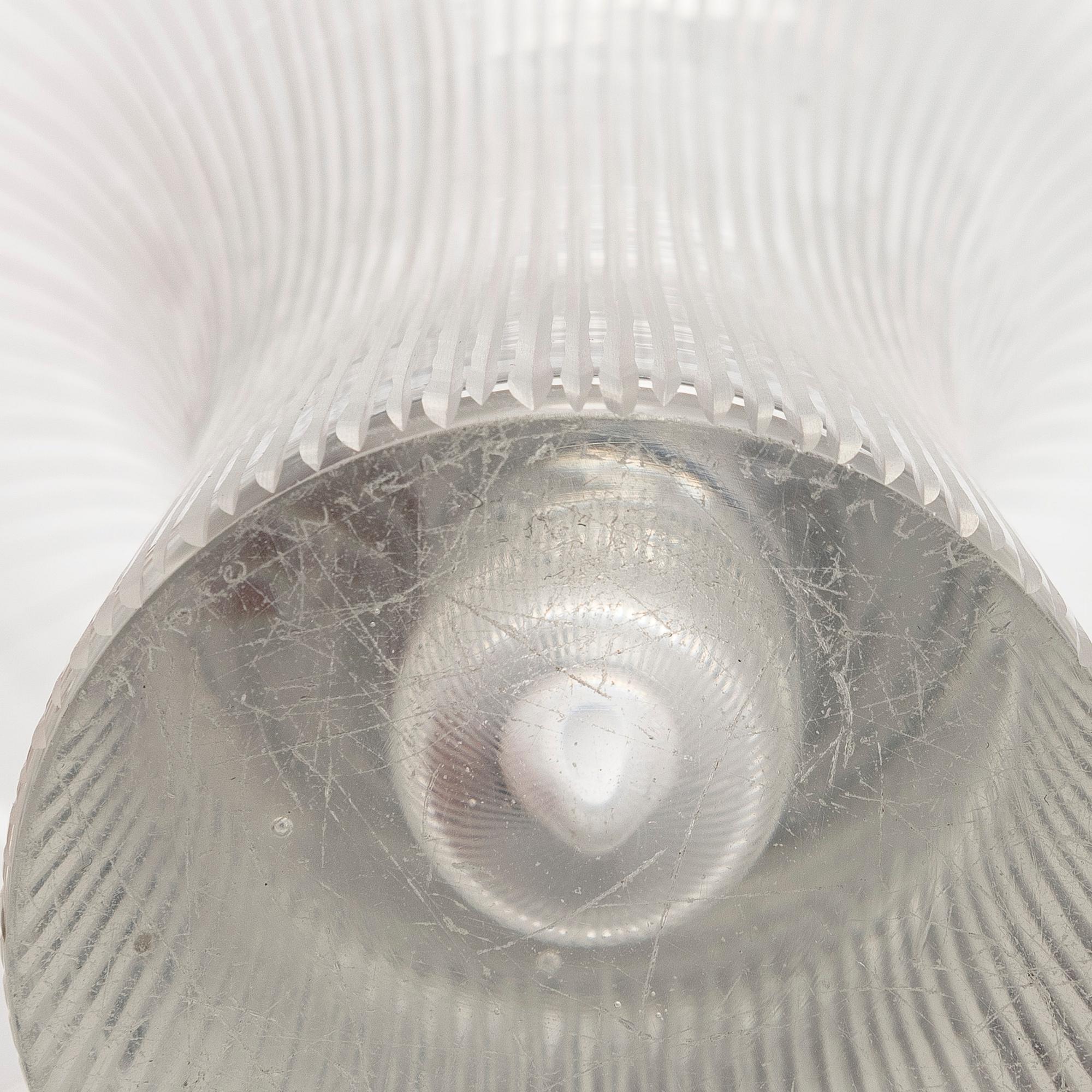 Tapio Wirkkala, maljakko, "Kanttarelli", signeerattu Tapio Wirkkala, Iittala.