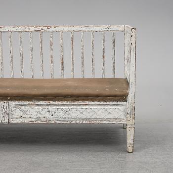 A 19th Century Gustavian style sofa.
