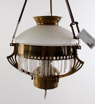 TAKFOTOGENLAMPA, mässing, 1900-talets början.