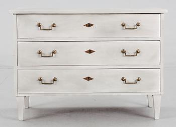 BYRÅ, sengustaviansk ca år 1800.