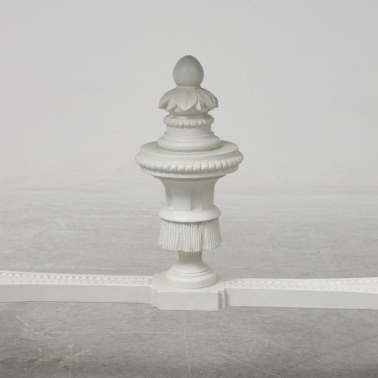 An end of the 18th Century Gustavian console table.