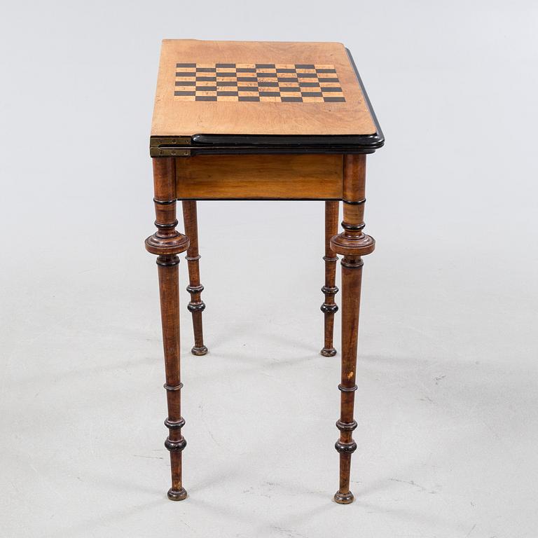 A late 19th century game table.