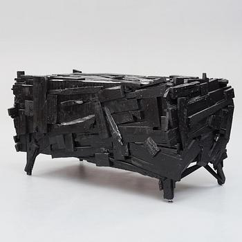 Finn Ahlgren, a unique "Trash sideboard", Studio Finn Ahlgren, Sweden 2016.