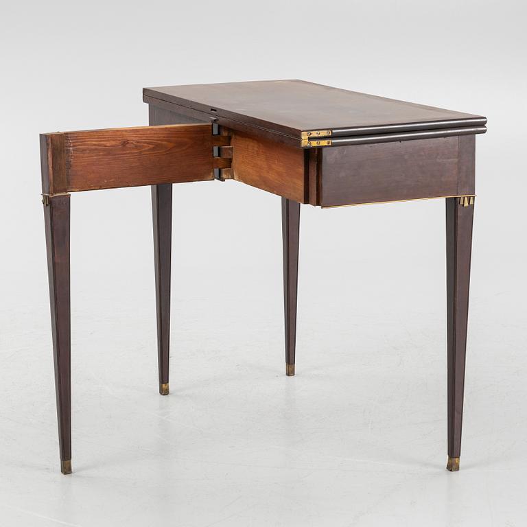 Spelbord, Stockholmsarbete, 1700-talets slut, Sengustavianskt.