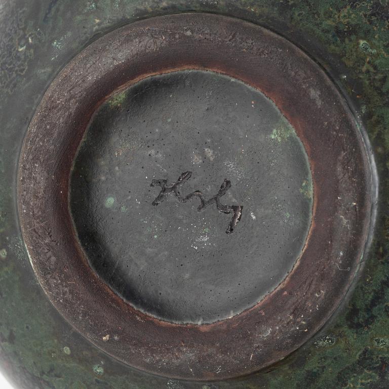 Hans Hedberg, burk med lock, Biot, Frankrike.