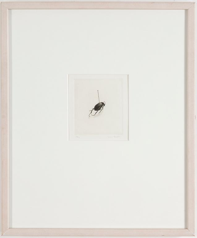 ULLA FRIES, Etching, signed 78/90.