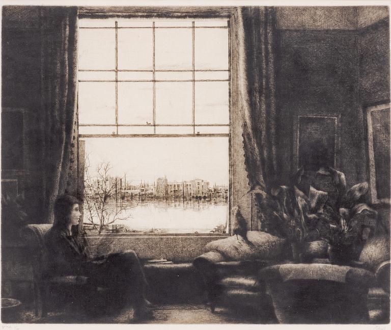 Axel Fridell, The window (Ett Londonhem, Vauxhall London).
