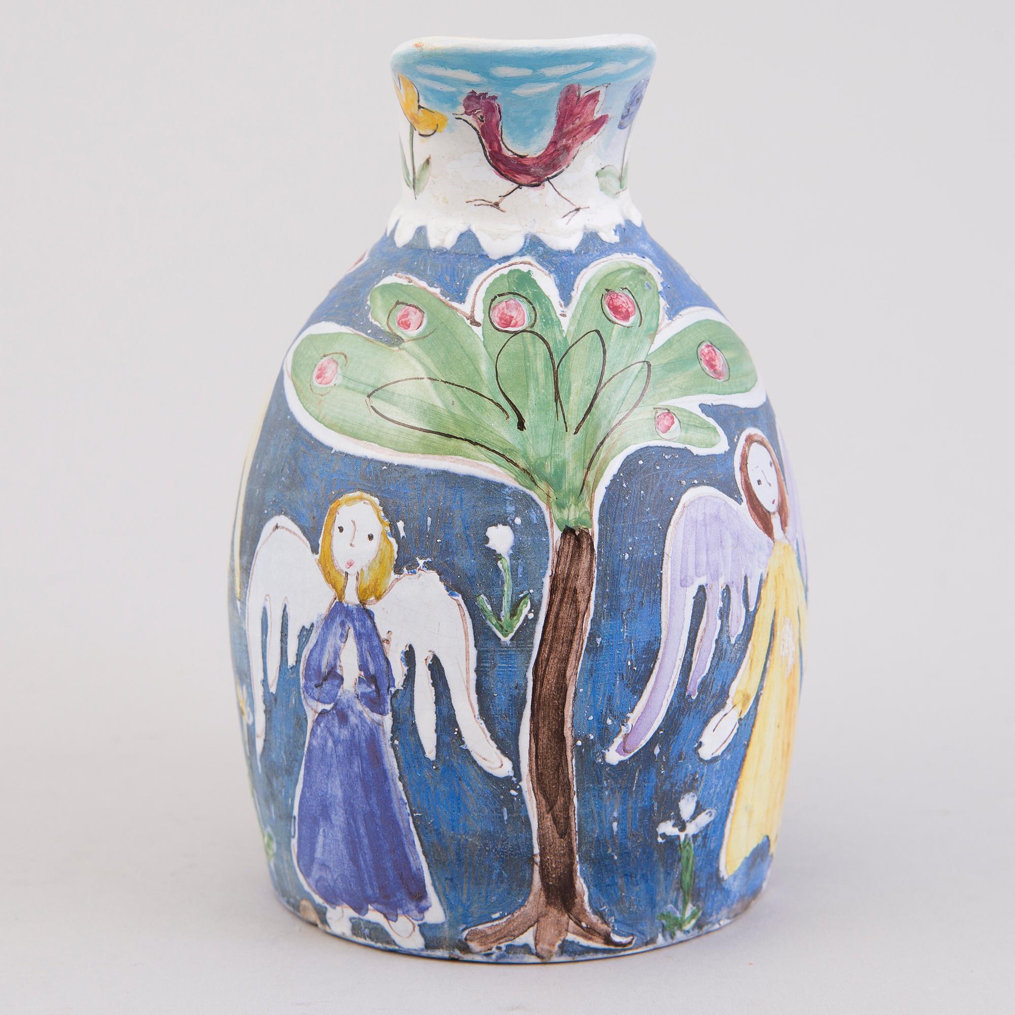 Rut Bryk, KANNA, stengods, signerad Bryk, Arabia.