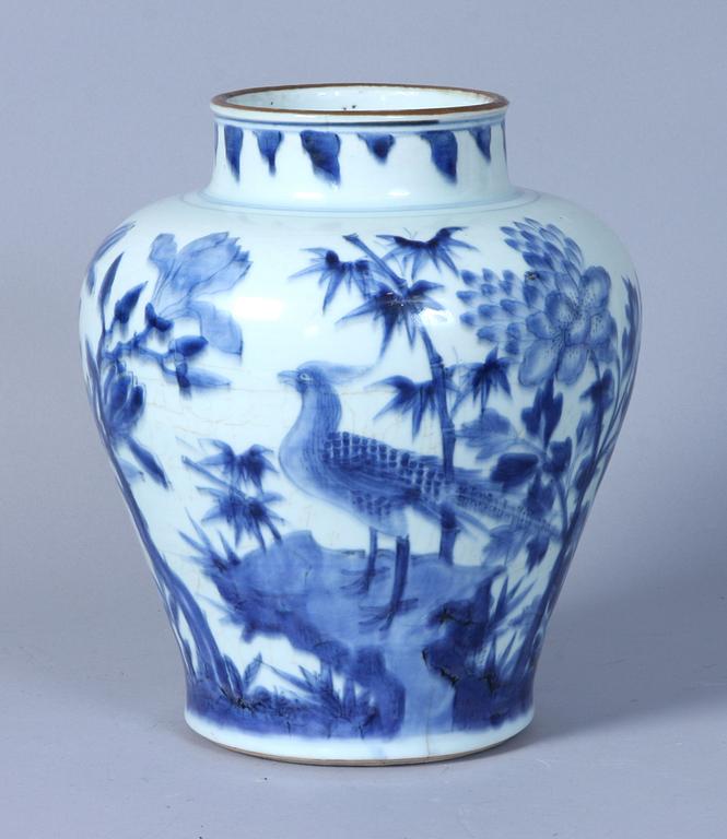 KRUKA, porslin, Kina, Transition, 1600-tal.